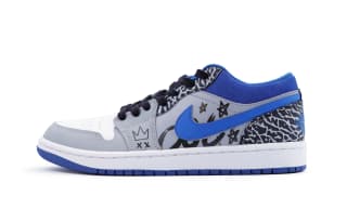Jordan Air Jordan 1 Vintage GS White Blue