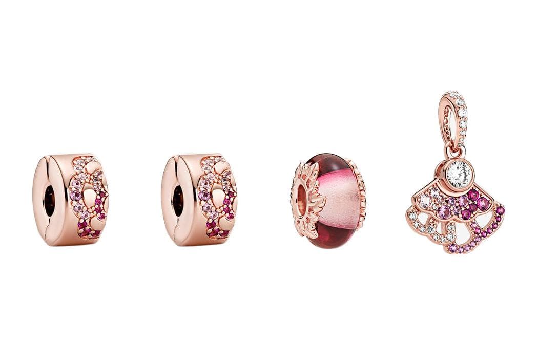 Pandora Bead Ornament Rose Gold Rose Gold