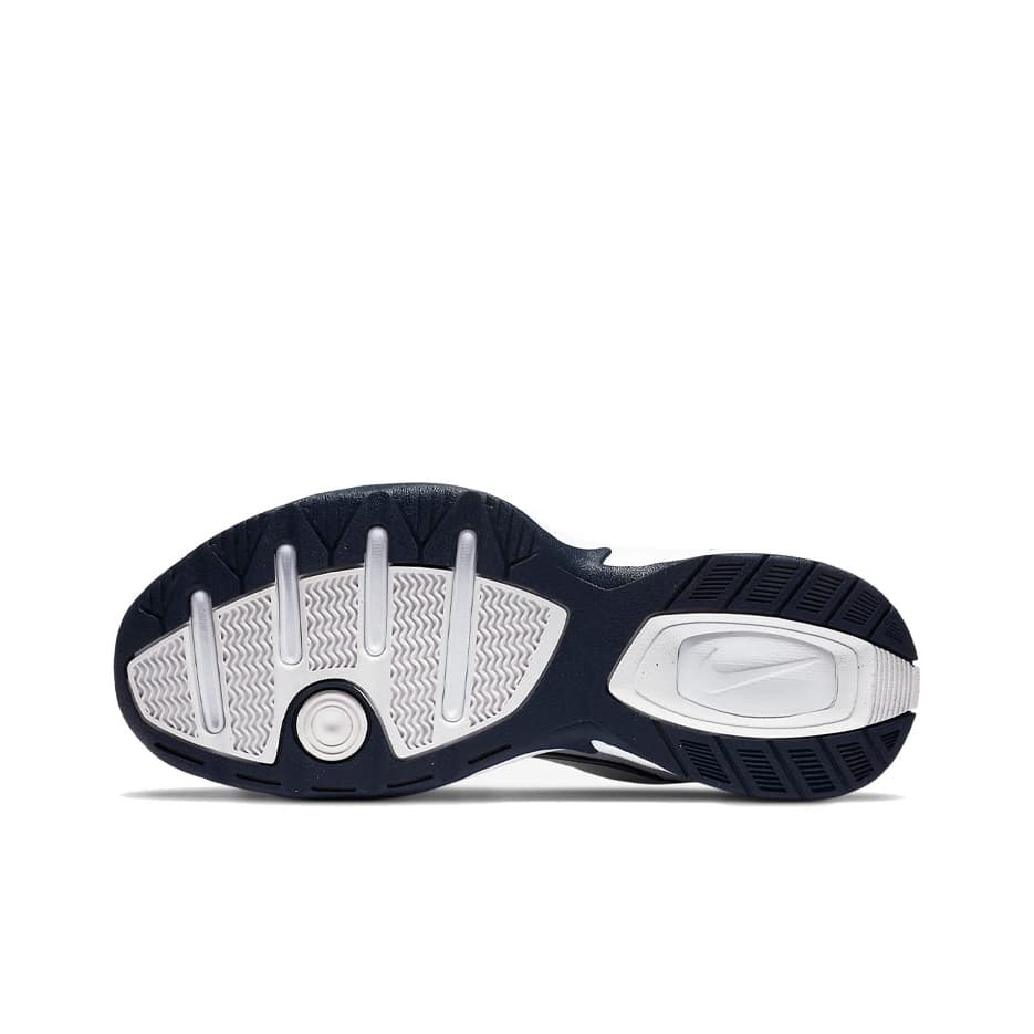 Nike Air Monarch 4 Chunky Low-Top White Blue