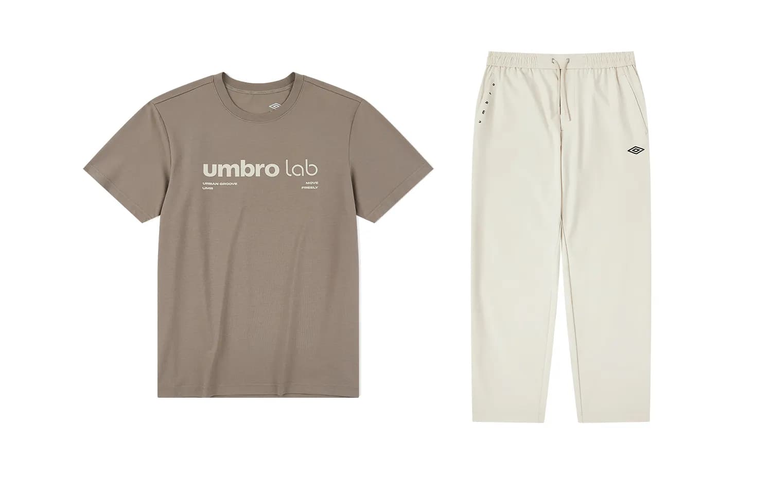 Umbro Sportswear Gravel Brown+Rain Morning Gray