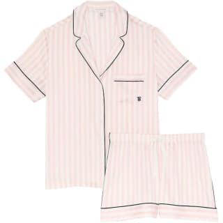 Victoria's Secret THE MIX Pajama Set Pink Stripes