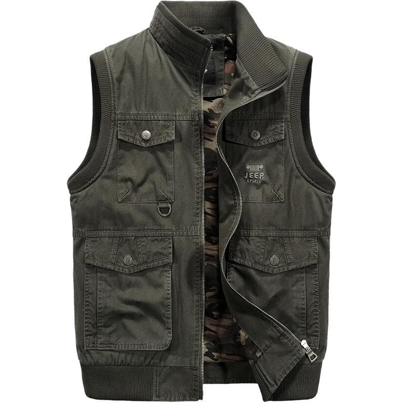 JEEP SPIRIT Vests Army Green