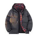 Dark Gray (Black Plaid Hats & Caps Detachable)