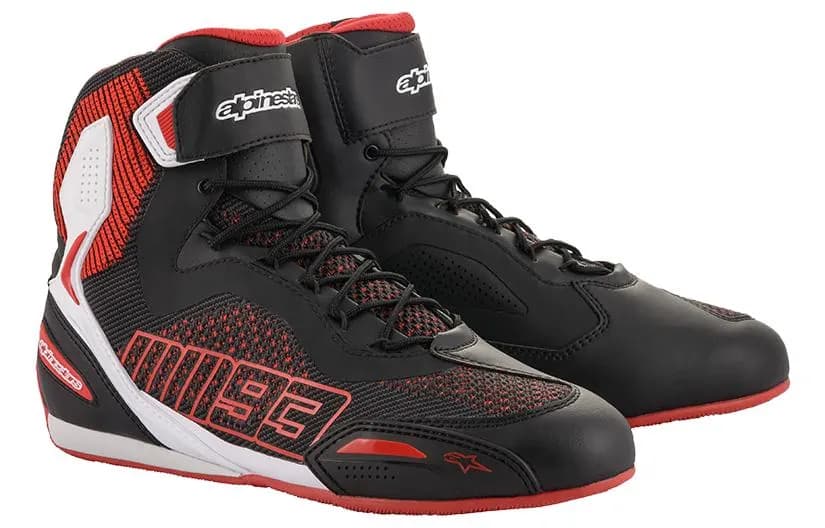 ALPINESTARS Austin Knitted MidCalf Black White Red