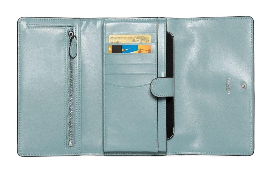 COACH Phone Cellphone Pouches Ocean Green