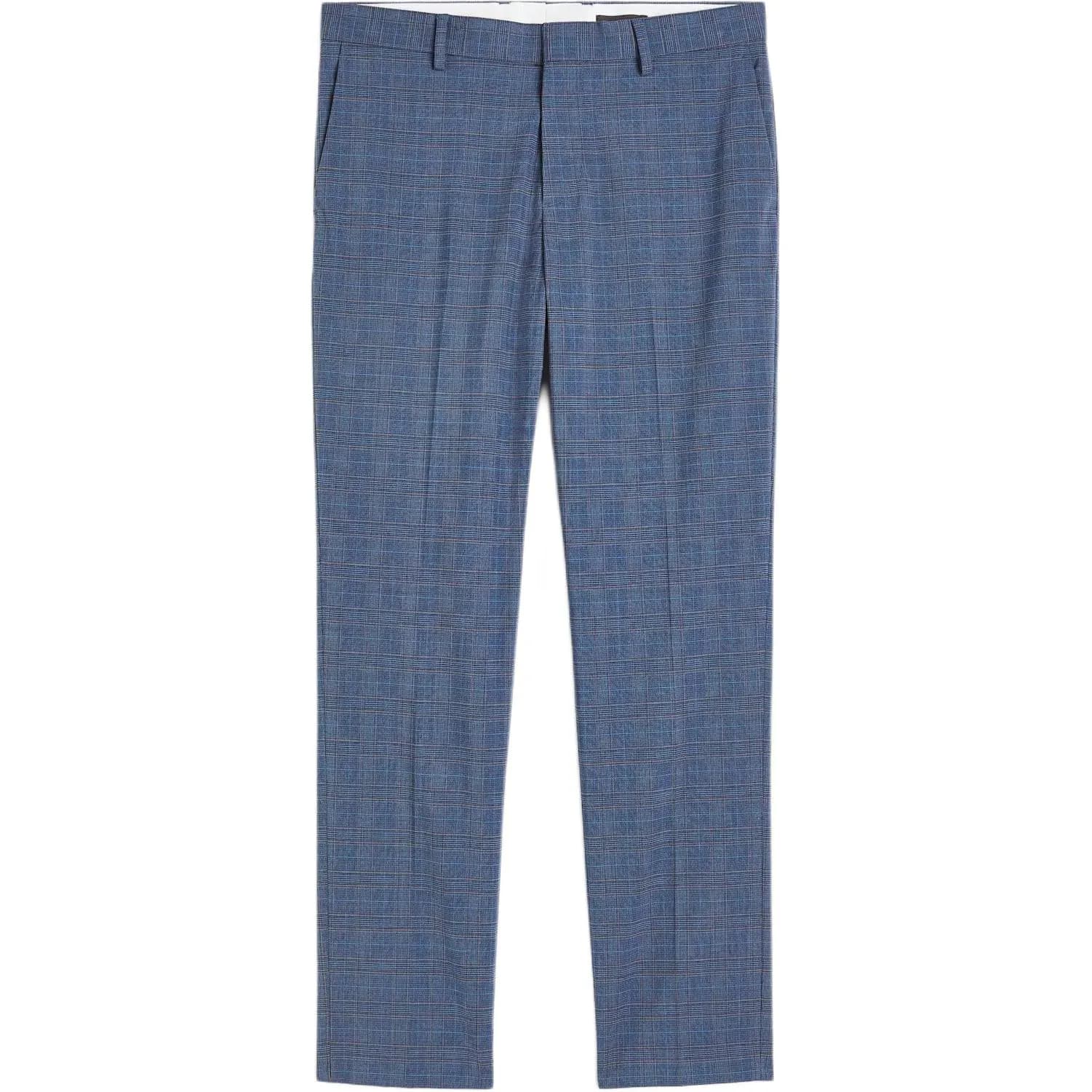 H&M Suit Trouser Dark Blue Dark Blue