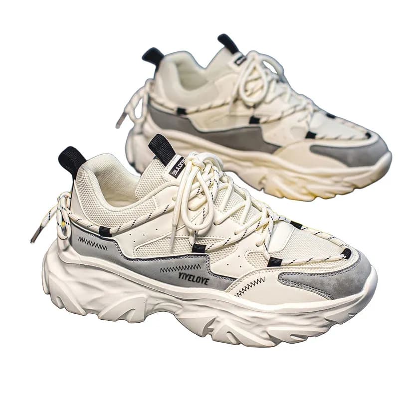 YIVELOVE AntiSlip WearResistant Breathable LowTop Chunky