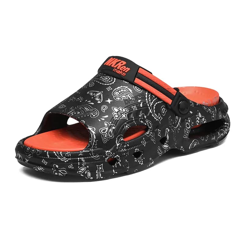 Blade Warrior Rubber Quiet Odor Slide Slippers