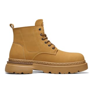 Jeep Classic Yellow Short Mid Calf Martin Boot