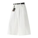 White Capri Pants