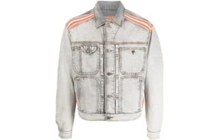 DIESEL Denim Jackets Light Gray