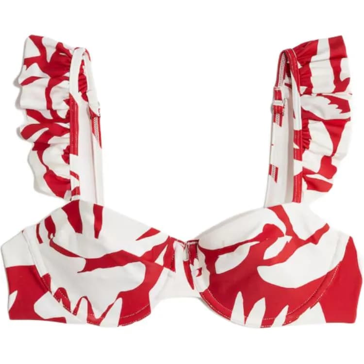 H&M TwoPiece Red Print