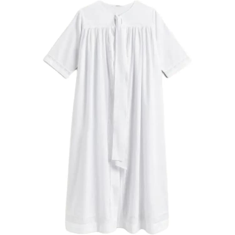 ZARA Pajama Robe Frosted White Frosted White