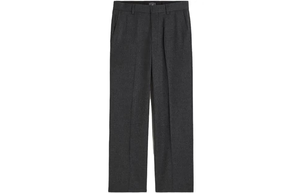 H&M Suit Trousers Dark Gray