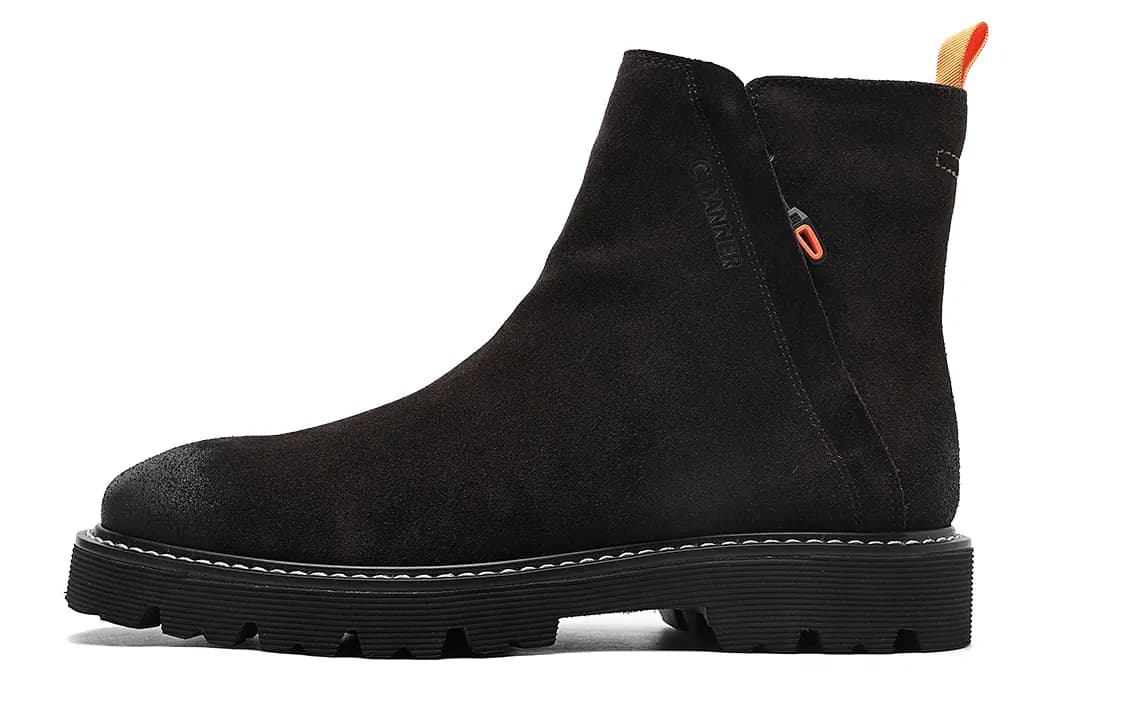 C°BANNER Ankle Brown Brown FleeceLined