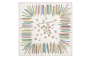 HERMES Silk Multicolor