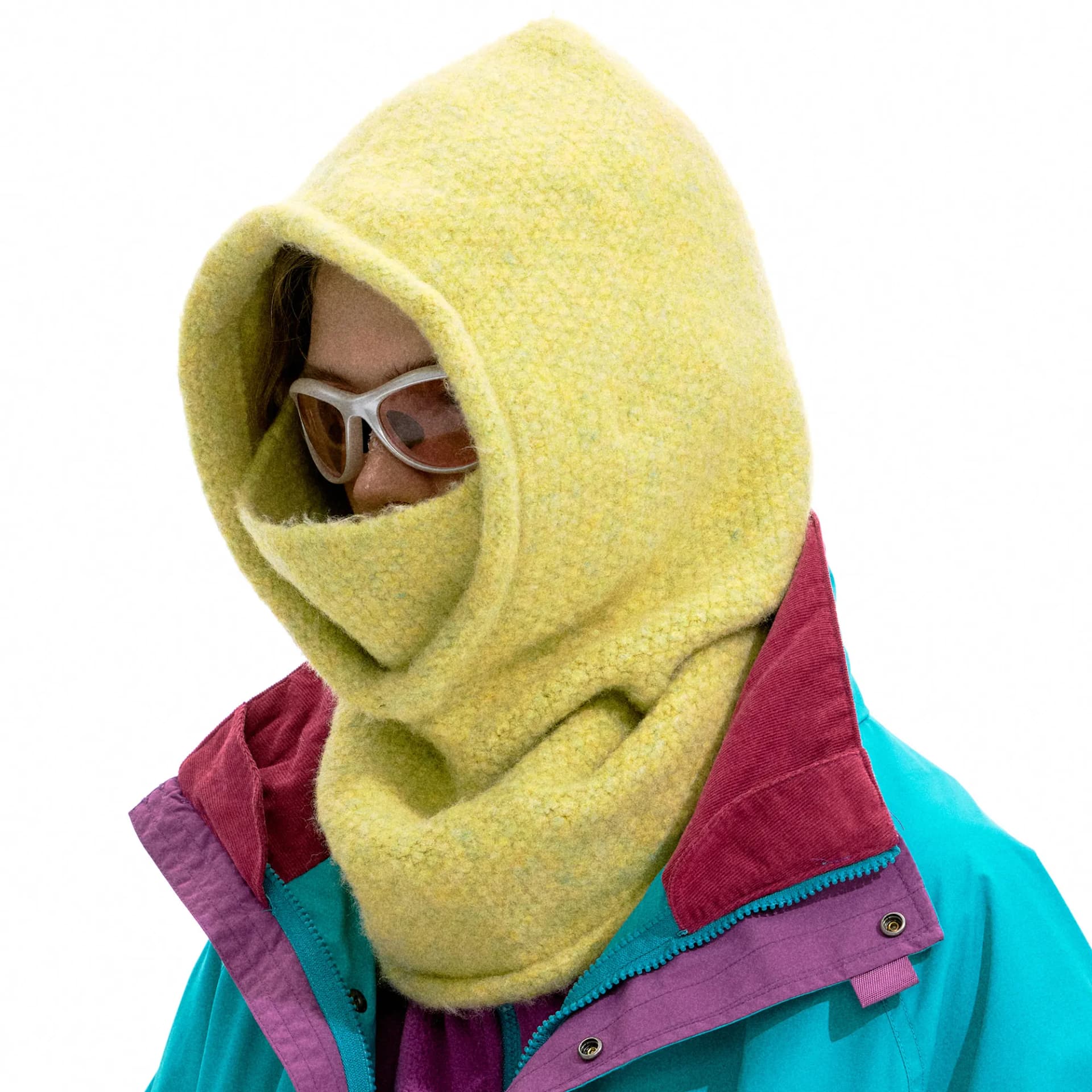 NOTHOMME Knitted Fabric Hats Hood