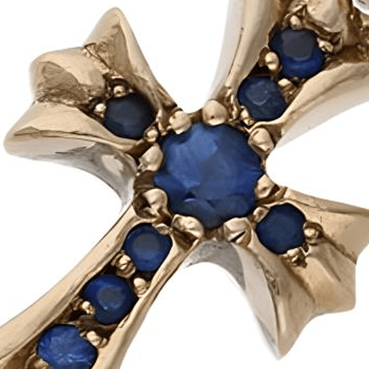 Chrome Hearts Sapphire Pendants Blue