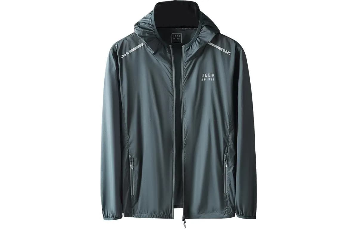 JEEP SPIRIT Super Light Breathable Quick Dry Sun Protection Clothing Military Green
