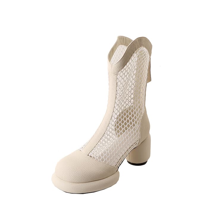 Rongcheng Shoe King Ankle 6cm White
