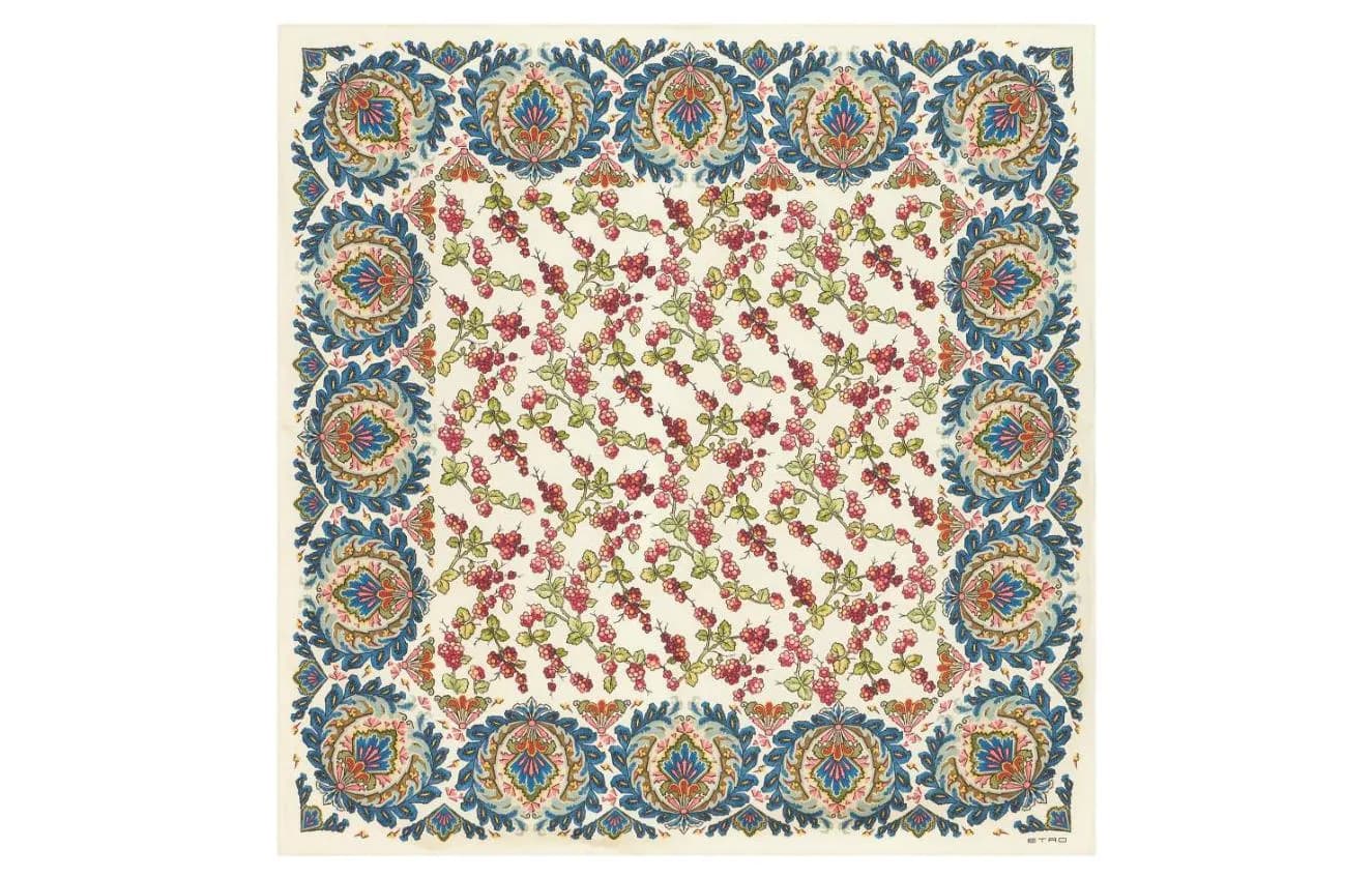 ETRO Silk Multicolor Multicolor