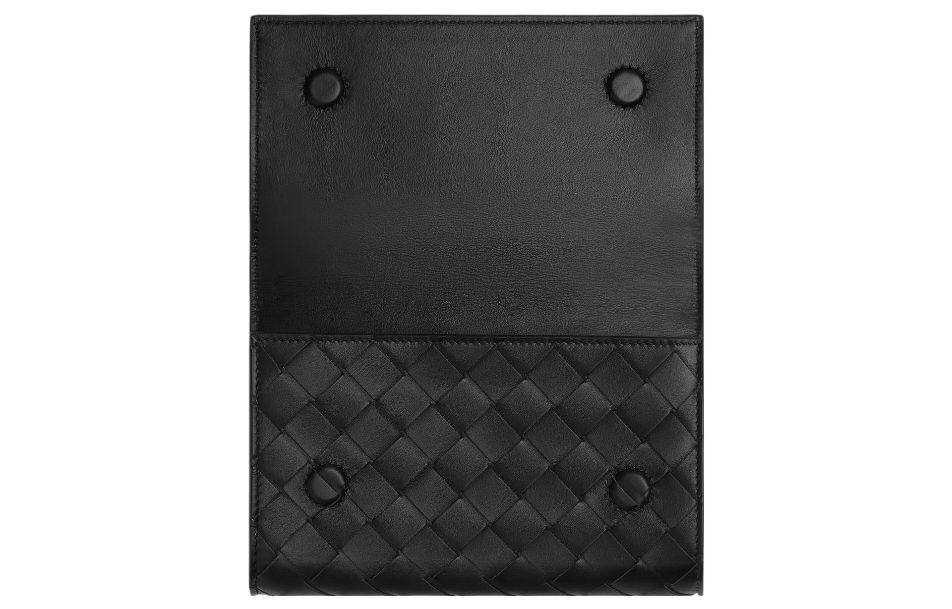 Bottega Veneta Calfskin Eyeglass Pouch Black