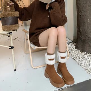 Mo Lin Ankle Brown/Black
