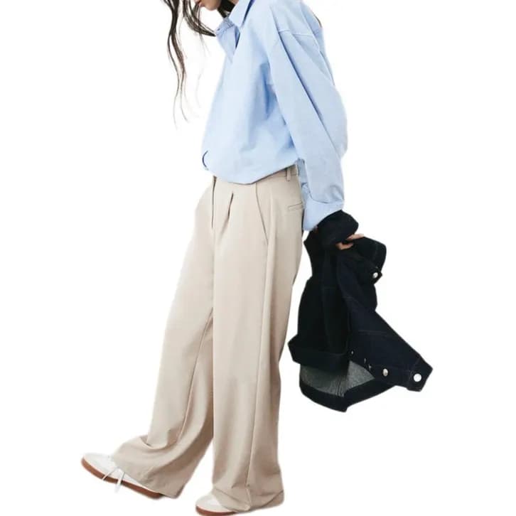 H&M Suit Trousers Beige