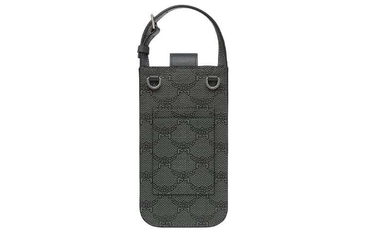 MCM One Shoulder Crossbody Eyeglass Pouches Gray