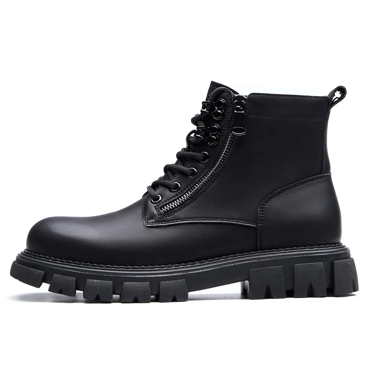 ST&SAT Short Martin Boot Black Black