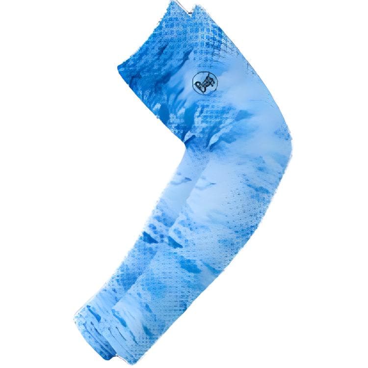 BUFF Sun Protection Sleeves Camouflage Blue