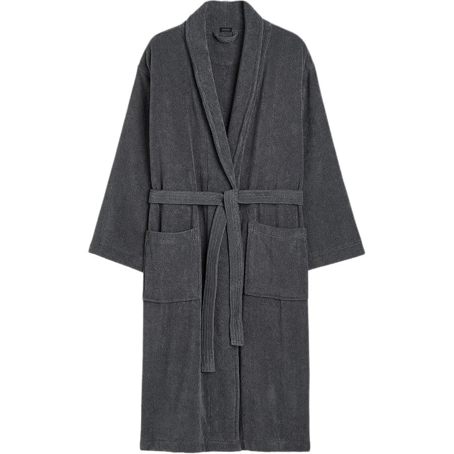 H&M Pajama Robe Dark Gray Dark Gray