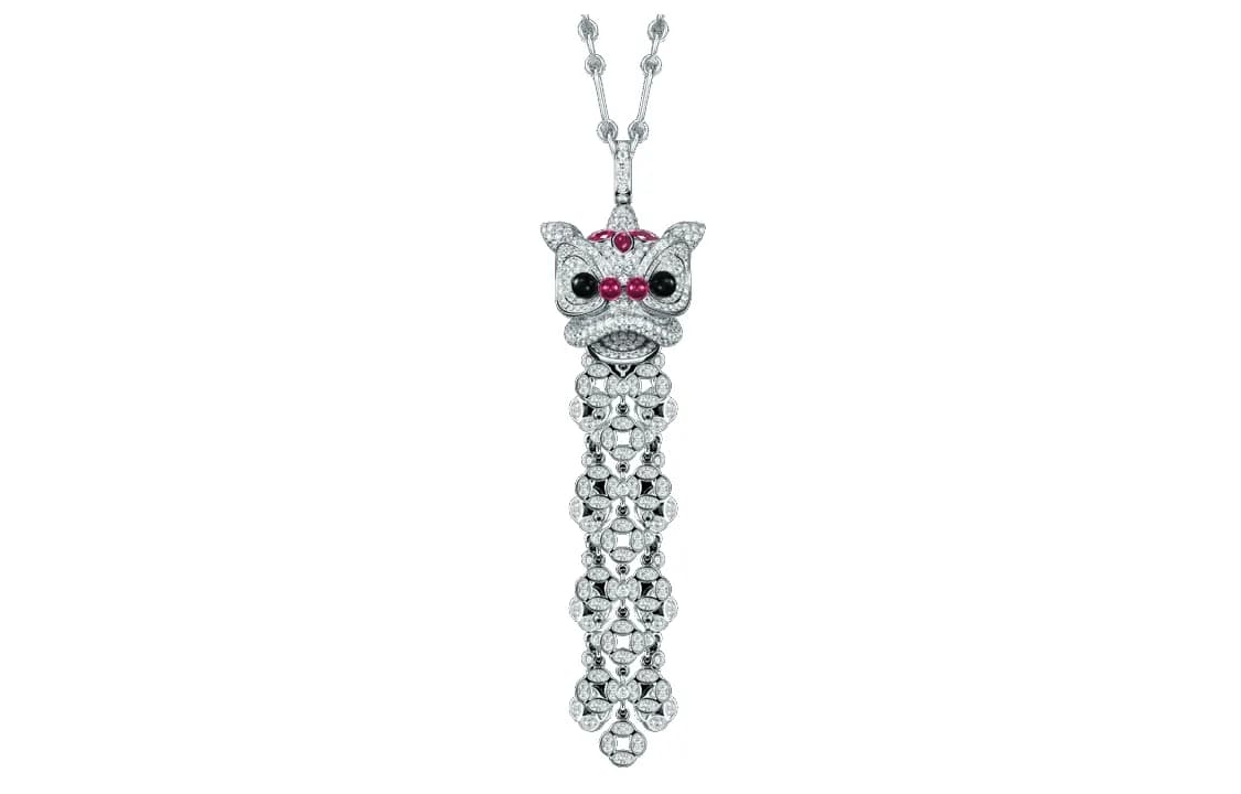 Qeelin 18K White Gold Pendants Silver Silver