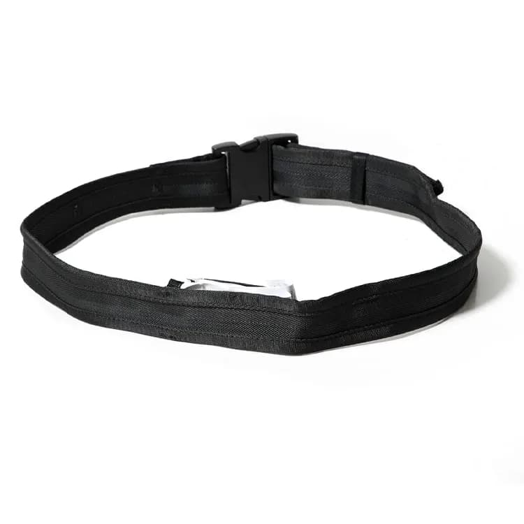 C.P.Company Polyester Belt Black Width 3.5CM Black