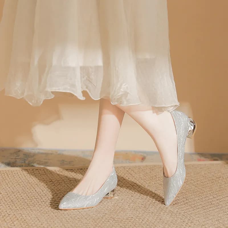 BIGTREE Chunky Heel
