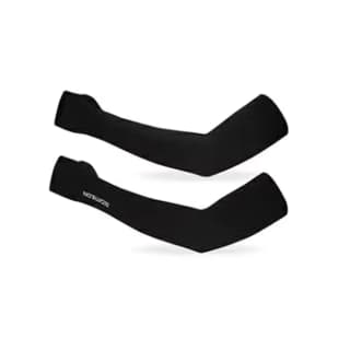 DECATHLON Polyamide Elastane Polyester Sun Protection Sleeves Black