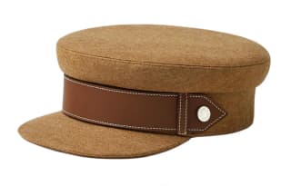 HERMES Wool Berets Brown