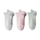 White, pink, green
