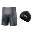 Swimming Sets (Swimming Trunks+Swimming Cap)
