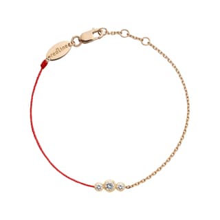 Redline Diamond 18K Rose Gold Bracelets Red