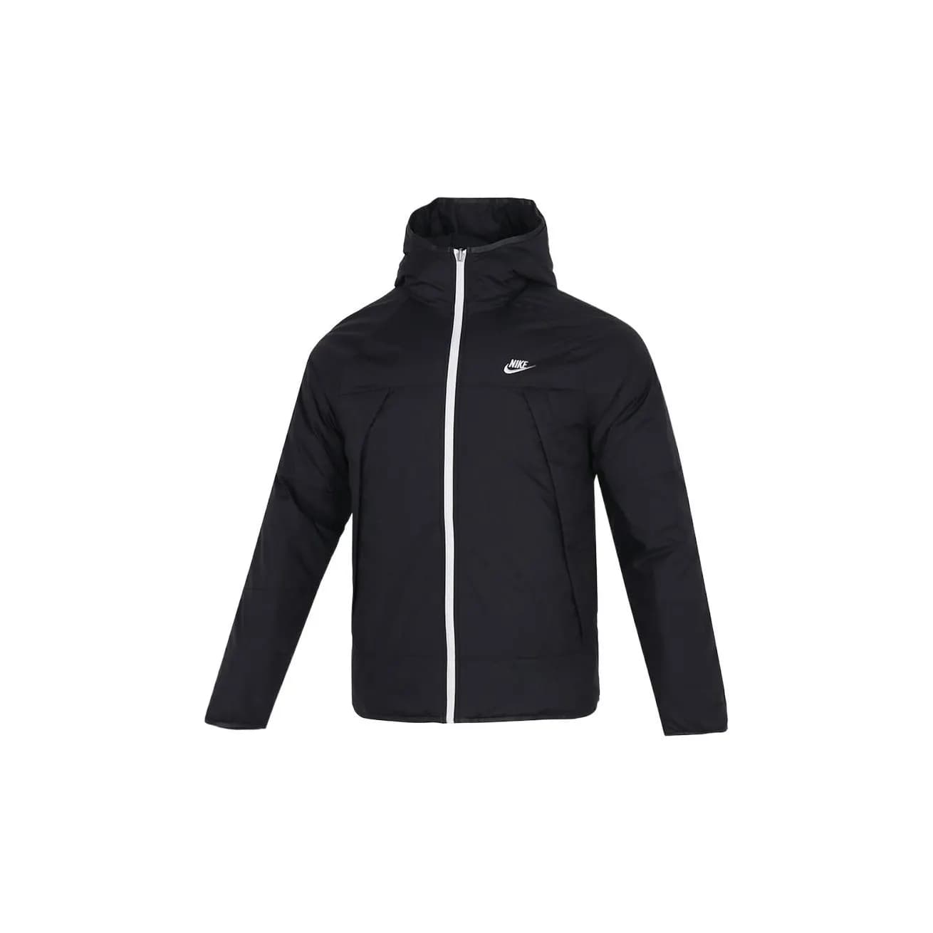 Nike Sw Therma-fit Legacy Puffer Jacket Black Comes With Necklace