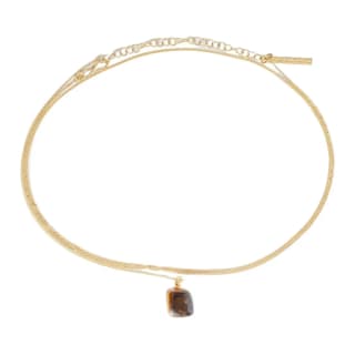 DRIES VAN NOTEN Pendant Design Brass Waist Chains Gold 1cm