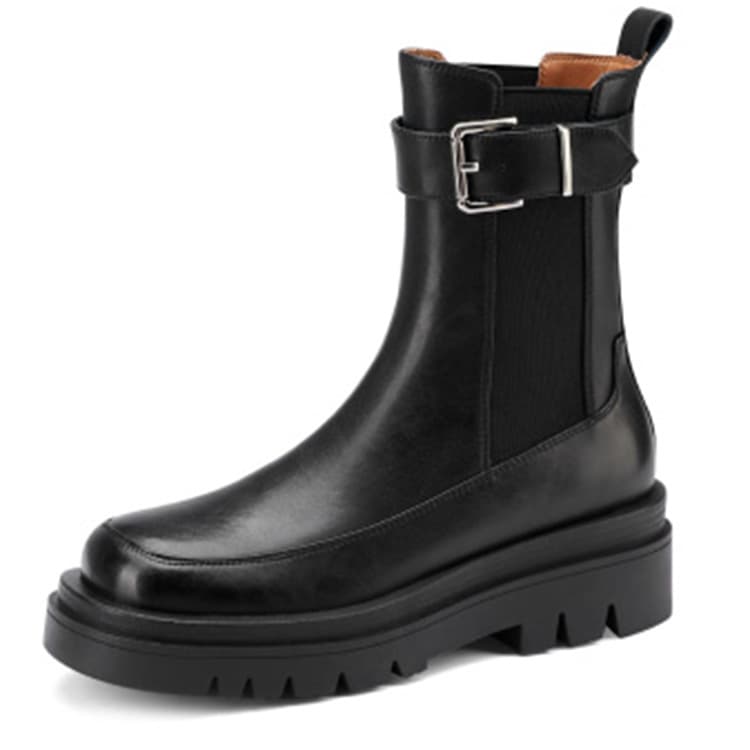 Rongcheng Shoe King Short Chelsea Black