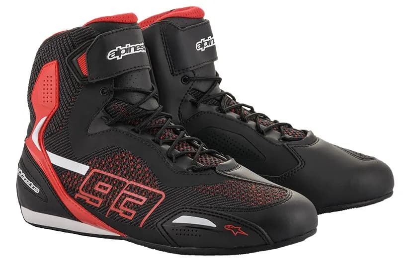 ALPINESTARS Austin Knitted MidCalf Black Red White
