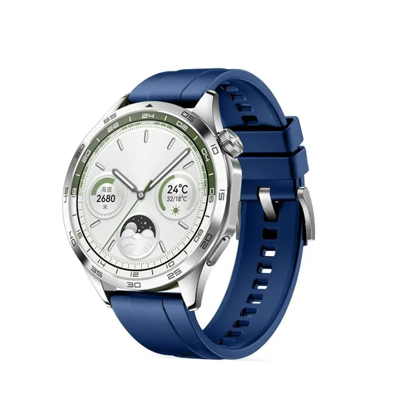 Biaodaige Watch Bands 【Sports silicone strap】Sapphire blue official same model