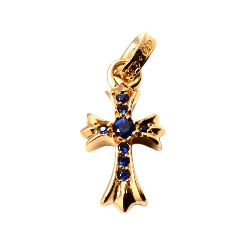 Chrome Hearts Sapphire Pendants Gold