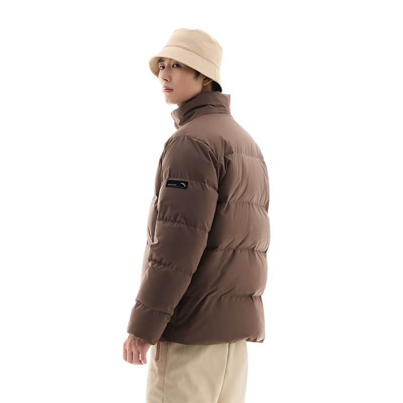 Anta Down Jackets & Chestnut Brown