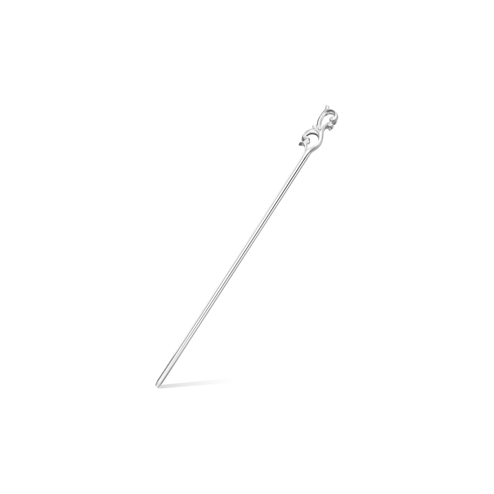 Crafts Hairpins (Silver) Minimalist Style Bud Hairpin
