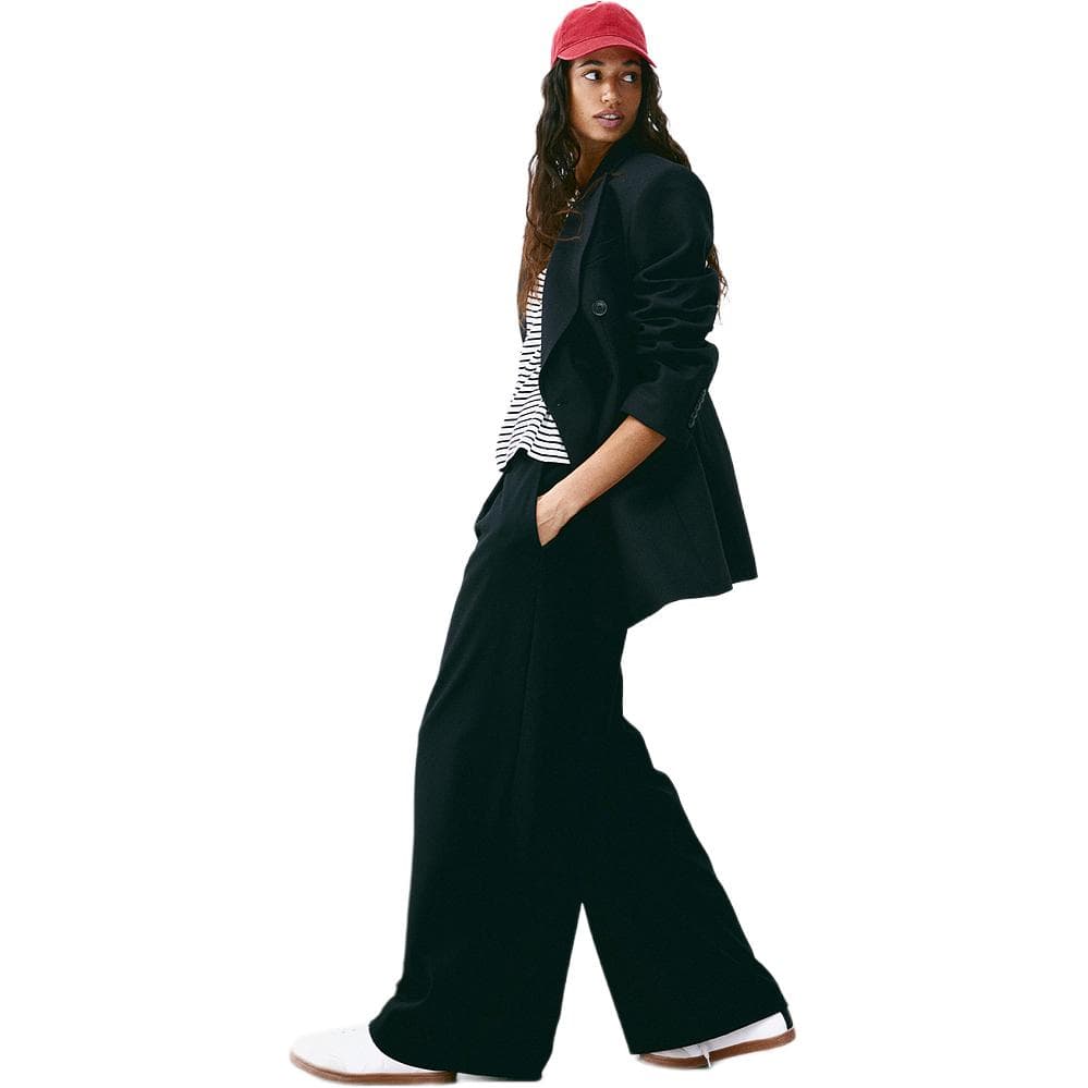 H&M Suit Trousers Black