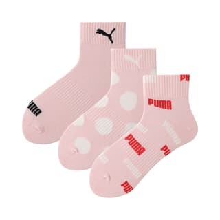 PUMA Mid Calf 3 Pack Pink